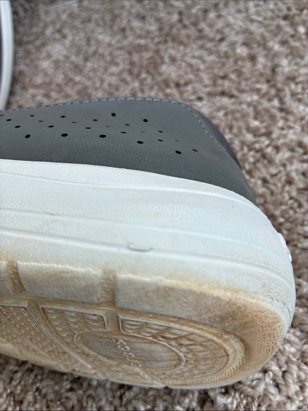 CROCS Men's Reviva Gray Canvas Slip-On Loafers size 11 - Picture 12 of 16